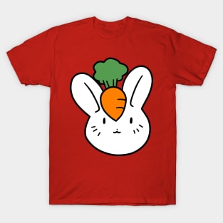 Bunny Carrot Face T-Shirt